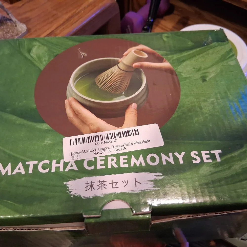 TEA Japanese Matcha Tea Ceremony Set NIB AWESOME!! LQQK-ZEE !!!